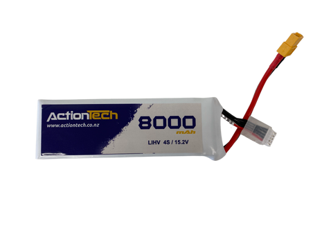 Actiontech 8000mAh LiHV 15.2V 4S1P Lipo Battery for Splashdrone 3+ & Gannet Pro - Actiontech