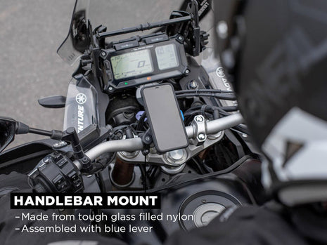 Quad Lock Motorcycle Handlebar Mount (V2) - Actiontech