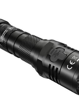 NITECORE RECHARGEABLE TACTICAL LED FLASHLIGHT WITH CERAMIC-TIPPED STRIKE BEZEL - Actiontech