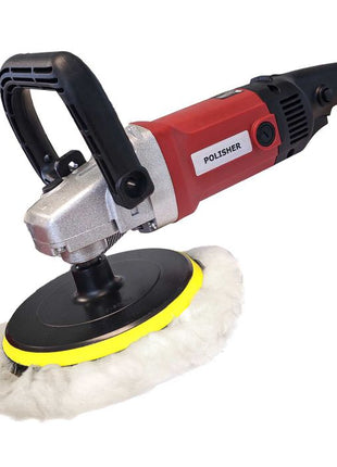 FORMULA ELECTRIC ROTARY POLISHER / SANDER 180MM + WOOL PAD - Actiontech