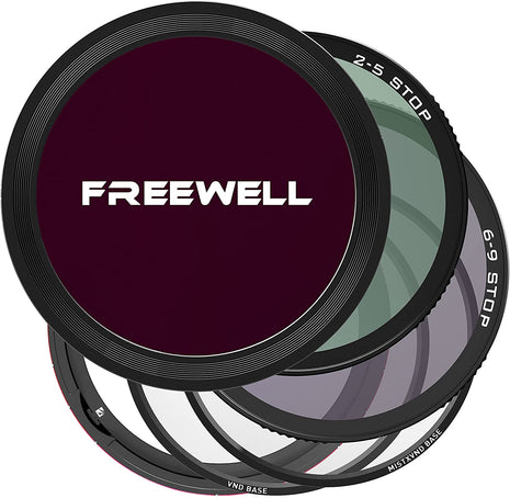 Freewell 58mm Versatile Magnetic VND Filter System - Actiontech
