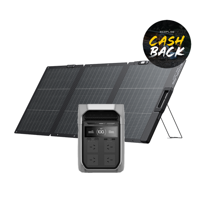 EcoFlow Delta 3 Plus + 220W Lightweight Solar Panel
