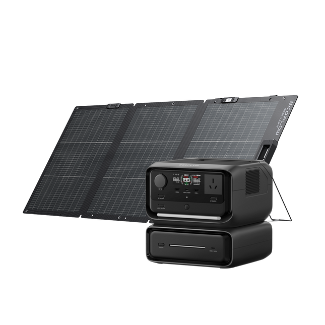 EcoFlow River 3 Max + 160W Lightweight Solar Panel