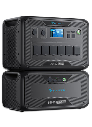 BLUETTI AC500 + B300S | Home Battery Backup - Actiontech