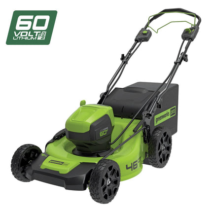 Greenworks 60V Pro Brushless Self-Propelled Lawnmower (46cm / 18″) - Skin Only