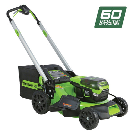 Greenworks 60V 51cm Self-Propelled Lawnmower Ultimate Starter Kit