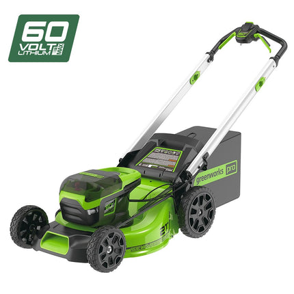 Greenworks 60V Pro Brushless Self-Propelled Lawnmower (51cm / 21″) - Skin Only