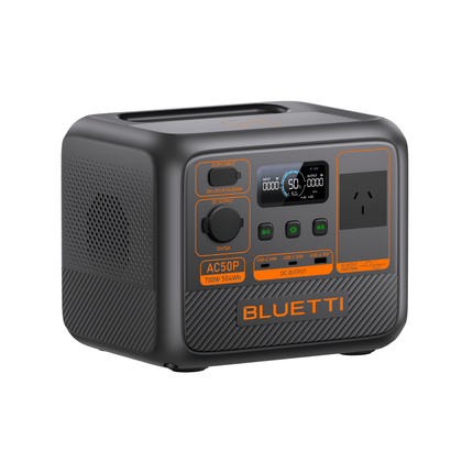 BLUETTI AC50P + 100W Solar Panel