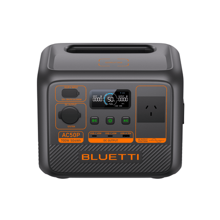 BLUETTI AC50P + 100W Solar Panel