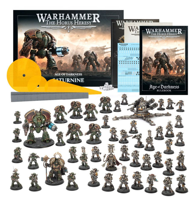 Warhammer Horus Heresy 31-112 Age Of Darkness: Saturnine (Core Set)