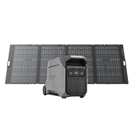 EcoFlow Delta pro 3 + 400W Lightweight Solar Panel