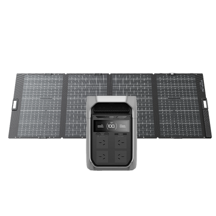 EcoFlow Delta 3 Plus + 400W Lightweight Solar Panel