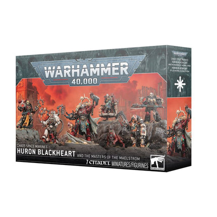 Warhammer 40K 43-110 Chaos Space Marines: Huron Blackheart and the Masters of the Maelstrom