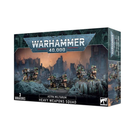 Warhammer 40K 47-19 Astra Militarum Cadian Heavy Weapons Squad