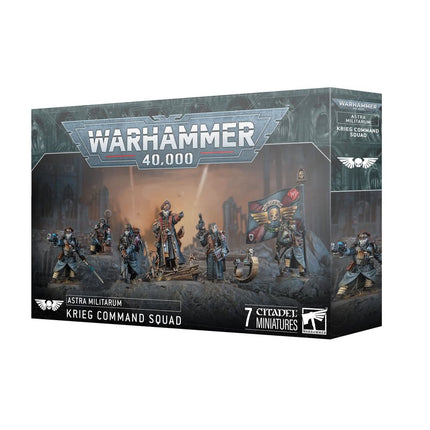 Warhammer 40K 47-72 Astra Militarum: Krieg Command Squad