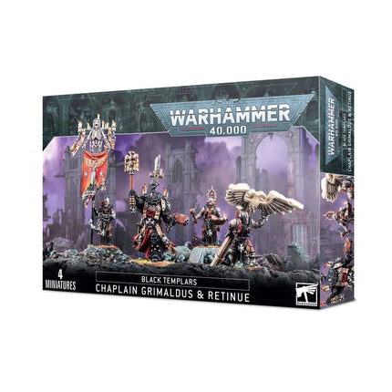 Warhammer 40K 55-44 Black Templars: Grimaldus & Retinue