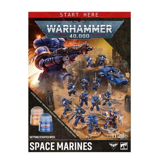 Warhammer 40K 60-52 Getting Started with Space Marines