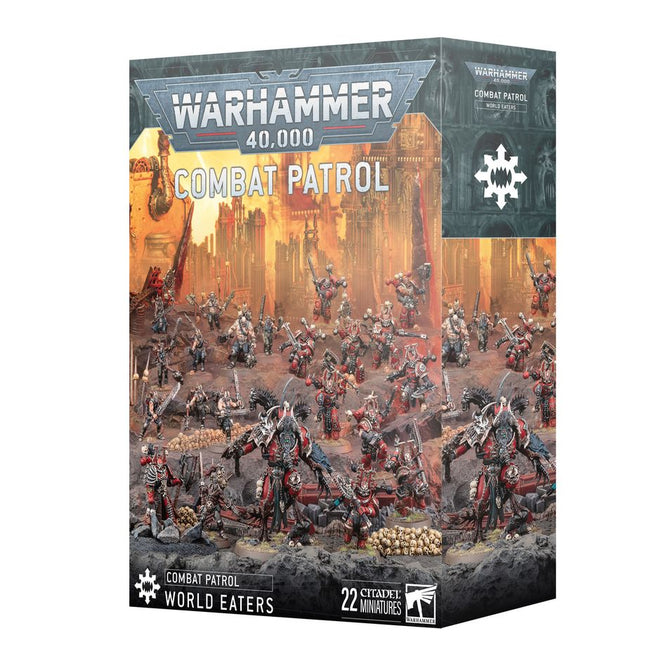Warhammer 40K 73-672 Combat Patrol World Eaters 2025