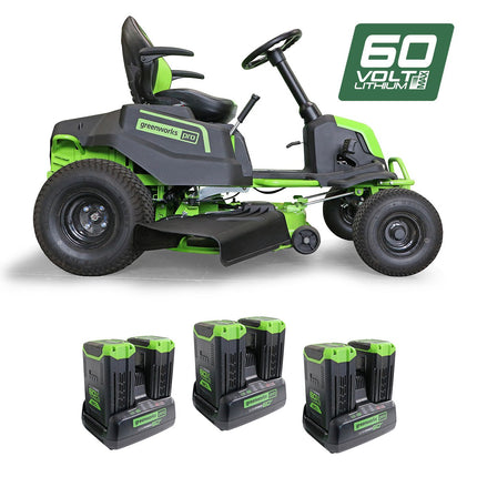 Greenworks 60V Pro 42” Ride-On Lawnmower