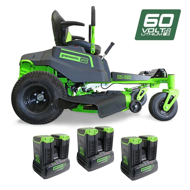 Greenworks 60V Pro 42” Zero Turn Lawnmower