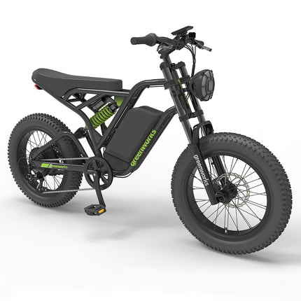 Greenworks 60V Pro 20” Fat Tyre Electric All Terrain Bike