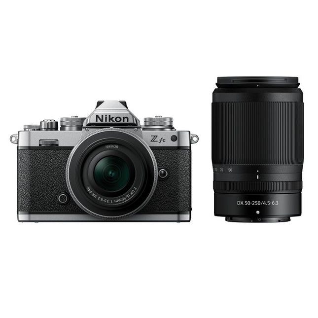 NIKON Z FC BLK + 16-50MM SLV + 50-250MM
