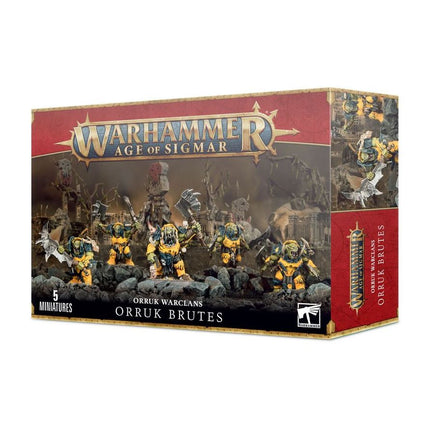 Warhammer Age Of Sigmar 89-29 Orruk Warclans: Orruk Brutes