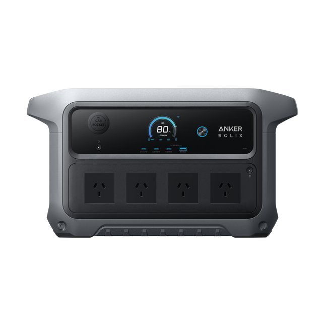 Anker SOLIX C2000 Gen 2 Portable Power Station - 2,048Wh | 2,400W