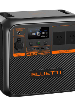 BLUETTI AC180P Portable Power Station | 1,800W 1,152Wh - Actiontech