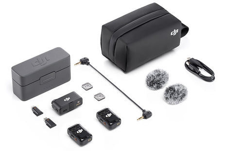 DJI Mic 2 (2 TX + 1 RX + Charging Case) - Actiontech