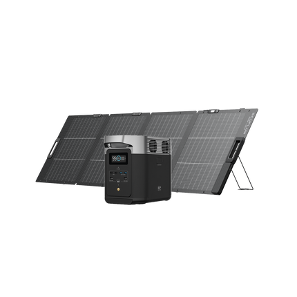 EcoFlow Delta 2 + 220W Lightweight Solar Panel