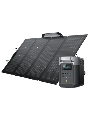 EcoFlow Delta 2 + 220W Solar Panel - Actiontech