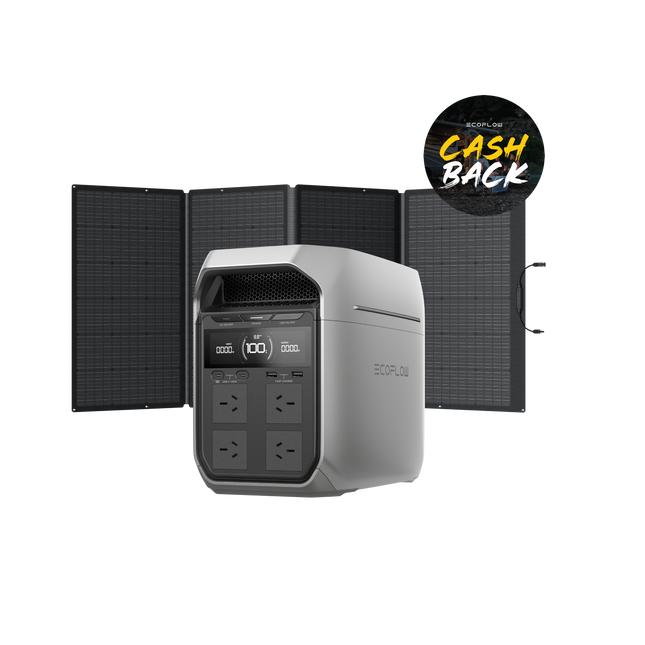 EcoFlow Delta 3 Plus + 160W Lightweight Solar Panel
