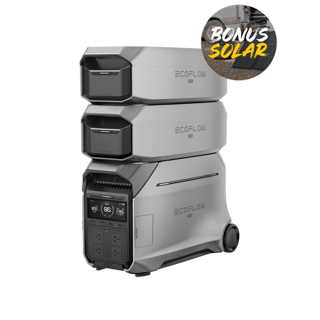 EcoFlow Delta Pro 3 + 2 x Smart Extra Battery