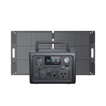 Bluetti EB3A + 100W Solar Panel