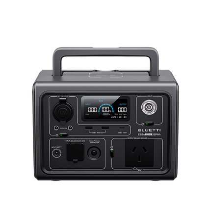 Bluetti EB3A + 120W Solar Panel