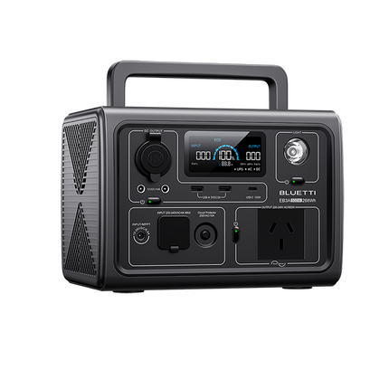 Bluetti EB3A + 120W Solar Panel