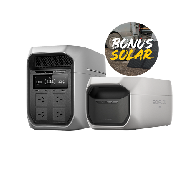 EcoFlow Delta 3 Max Plus + Extra Battery
