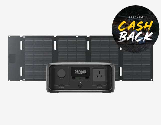 EcoFlow River 3 (UPS) + 60W Solar Panel