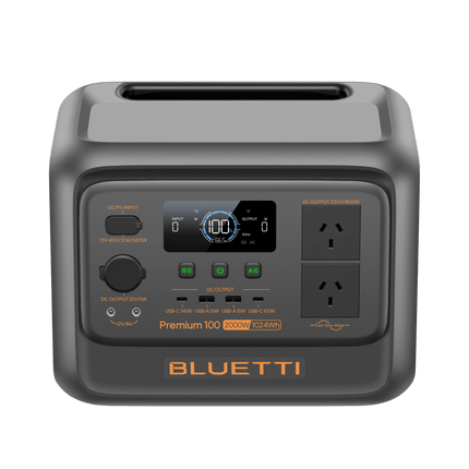 BLUETTI Premium 100 V2 Portable Power Station | 2,000W 1,024Wh