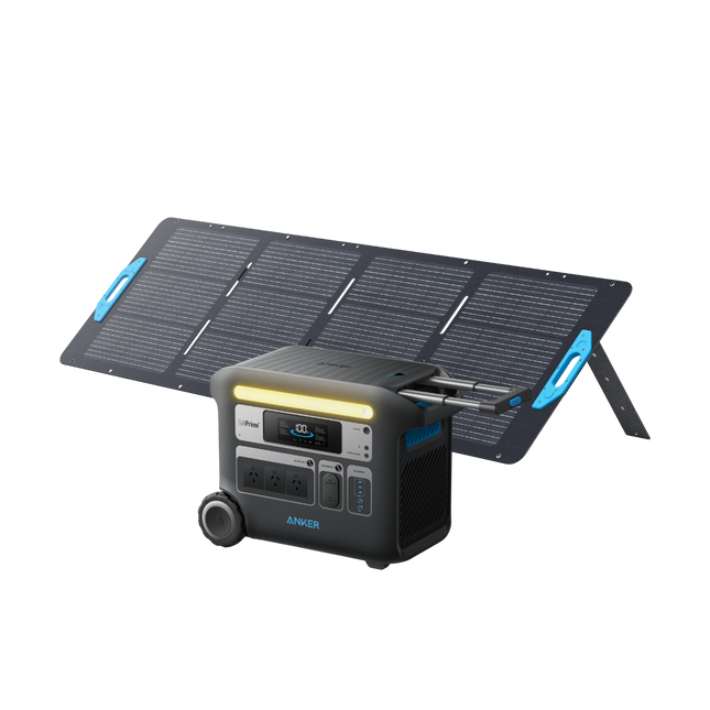 Anker SOLIX F2000 + 200W Solar Panel