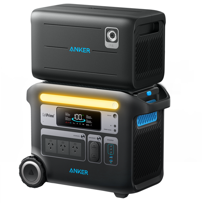 Anker SOLIX F2000 + Expansion Battery + 200W Solar Panel