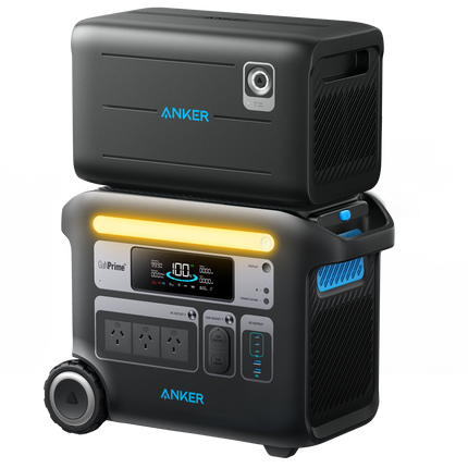 Anker SOLIX F2000 + F2000 Expansion Battery - 4096Wh | 2400W