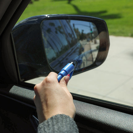 resqme® Car Escape Tool, Seatbelt Cutter / Window Breaker - Blue