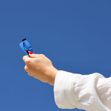 resqme® Car Escape Tool, Seatbelt Cutter / Window Breaker - Blue