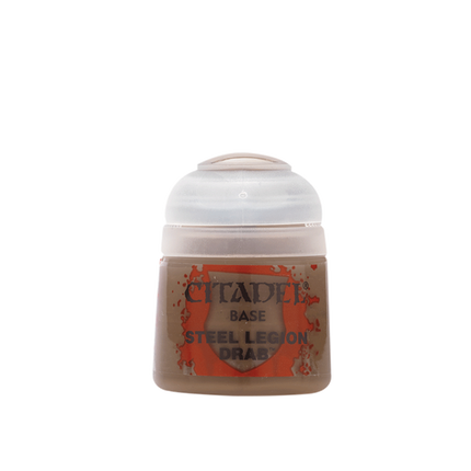 Warhammer 21-17 Citadel Base: Steel Legion Drab