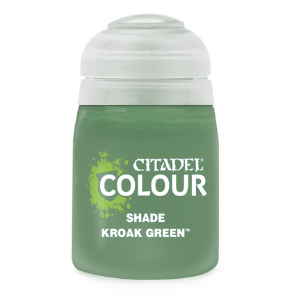 Warhammer 24-29 Citadel Shade: Kroak Green(18ml)