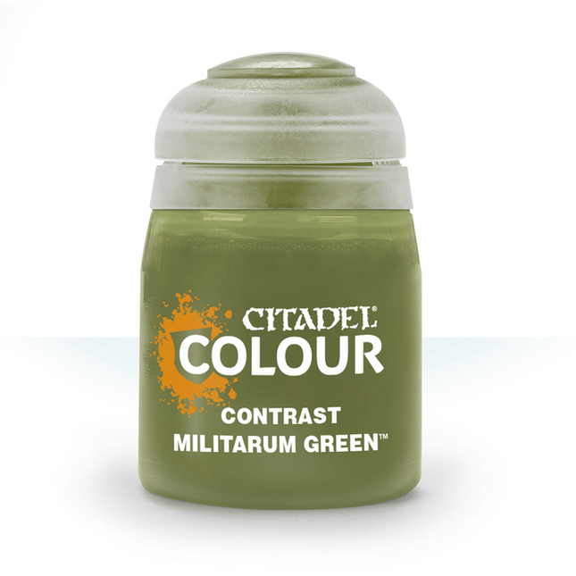 Warhammer 29-24 Citadel Contrast: Militarum Green (18ml)