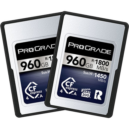 Prograde Digital CFEXPRESS 4.0 Type A IRIDIUM 960GB R1500MB/S W1200MB/S 2PK