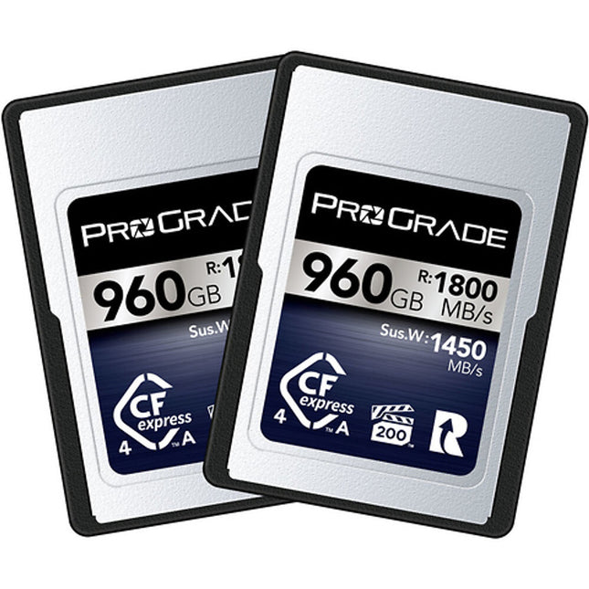Prograde Digital CFEXPRESS 4.0 Type A IRIDIUM 960GB R1500MB/S W1200MB/S 2PK